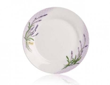Porcelán desszertes tányér LAVENDER 19 cm