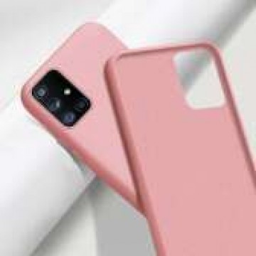 Premium szilikon tok, Samsung S22 Ultra, Pink