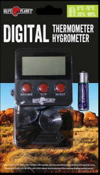 Reptil Planet Digital Thermometer/Hygrometer terráriumokba külső...