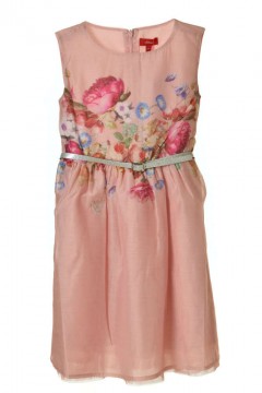 s. Oliver rózsaszín, elegáns lány nyári ruha – 116