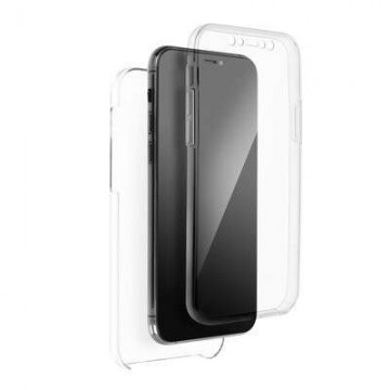 Samsung G770 Galaxy S10 Lite / A91 átlátszó elő + hátlapi PC +...