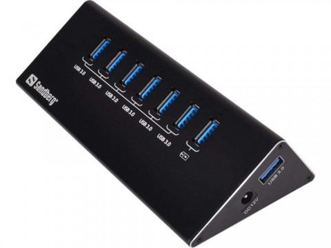 Sandberg 133-82 6+1 Portos USB 3.0 Hub