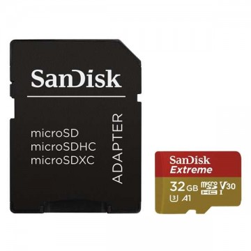 Sandisk 173420, microsdhc extreme kártya 32gb, 90mb/sec. cl10, uh...