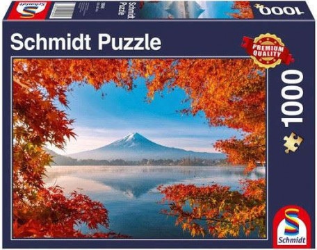 Schmidt A Fuj -hegy őszi pompája, 1000 db-os puzzle (58946)