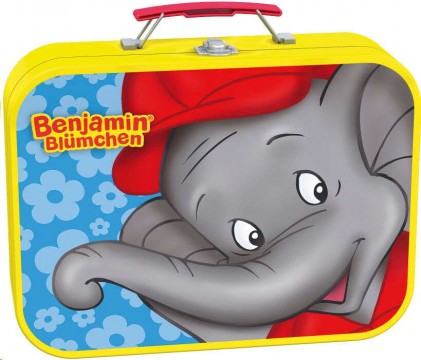 Schmidt Benjamin az Elefánt 2x26, 2x48 db Puzzle Box - Fém koffer...