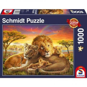 Schmidt Loving Lions 1000 db-os puzzle (4001504589875)
