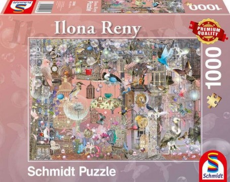 Schmidt Pink beauty 1000 db-os puzzle (4001504599461)