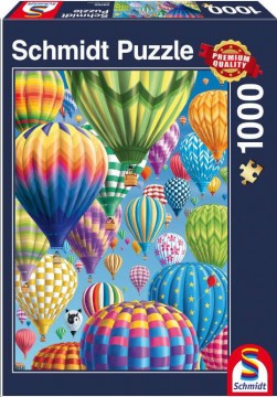 Schmidt Színes ballonok az égen, 1000 db-os puzzle (58286,...