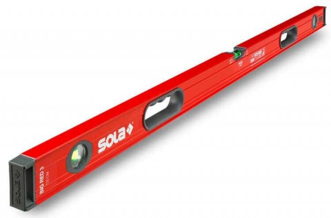 SOLA - BIG RED 3 200 - Zártszelvény-vízmértékek 200cm (01219701)