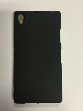 Sony Xperia Z1 C6903 L39h fekete matt szilikon tok