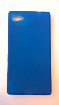 Sony Xperia Z5 Compact E5823 kék matt szilikon tok