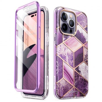 Supcase COSMO IPHONE 14 PRO MAX MAX MARBLE LILABARNA