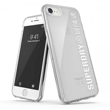 Superdry Snap iphone 6 / 6s / 7/8 / SE 2020 átlátszó tok fehér /...