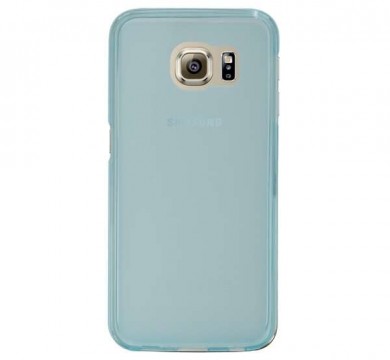 Szilikon telefonvédő (matt) KÉK Samsung Galaxy S6 (SM-G920)