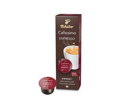TCHIBO Kávékapszula, 10 db, TCHIBO "Cafissimo Espresso...