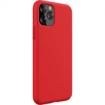Telefon tok, iPhone 11 Pro hátlaptok, matt, piros, Devia Nature