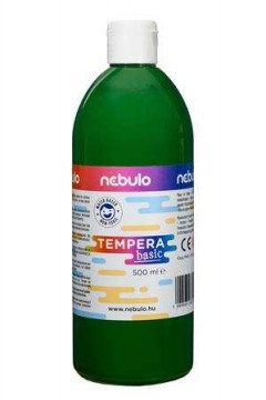 Tempera, 500 ml, NEBULO, zöld - 0.5 liter/db