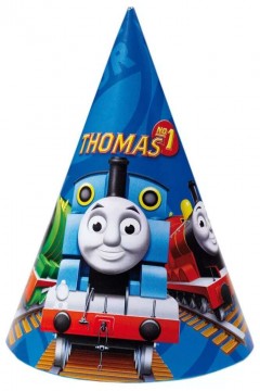 Thomas és barátai parti kalap csákó 6 db-os