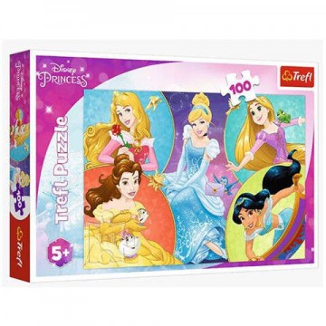 Trefl Disney Hercegnők: Találkozz a hercegnőkkel 100db-os puzzle...