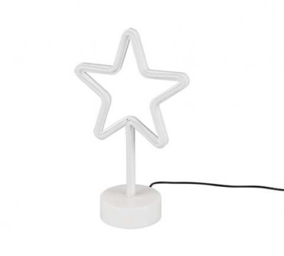Trio R55230101 Star 1.8W LED USB IP20 fehér asztali lámpa