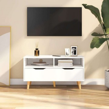 vidaXL fehér forgácslap TV-szekrény 90 x 40 x 48,5 cm
