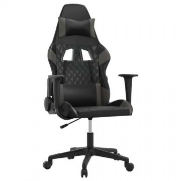 vidaXL Gamer szék -  fekete-szürke