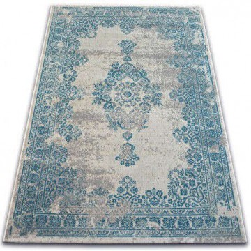 Vintage szőnyeg Rozetta 22206/064 türkiz / szürke 140x200 cm
