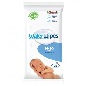 WaterWipes BIO baba nedves törlőkendő 28 lapos