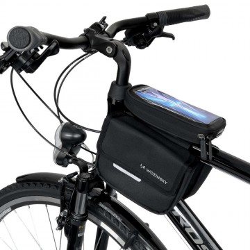 Wozinsky vázra szerelhető kerékpáros táska, 1,5L - WBB26BK,...