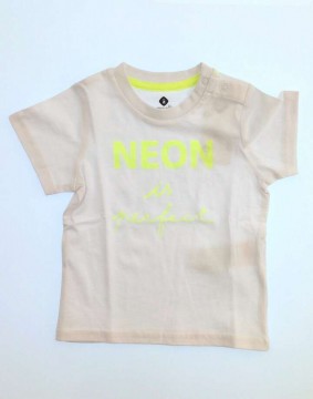 Z Generation neon feliratos fehér póló