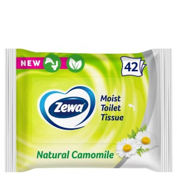 Zewa Natural Camomile Nedves Toalettpapír 42db