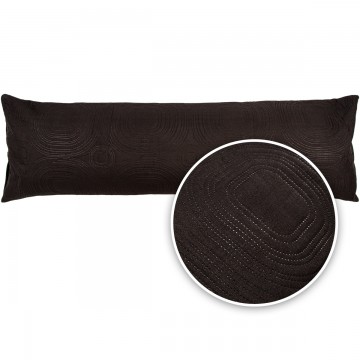 4Home Orient relaxációs pótférj párnahuzat fekete, 55 x 180 cm,...