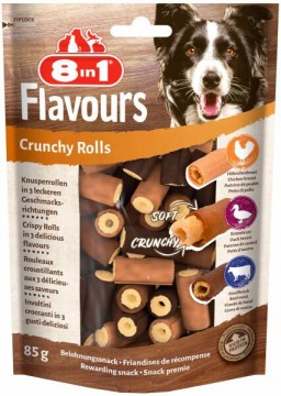 8in1 Flavours Crunchy Rolls 85 g
