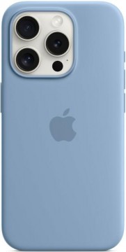 Apple iPhone 15 Pro MagSafe silicone case winter blue (MT1L3ZM/A)