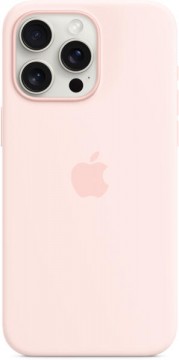 Apple iPhone 15 Pro Max MagSafe Silicone cover light pink (MT1U3ZM/A)