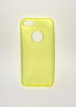 Apple iPhone 5/5S/SE Silicone case yellow