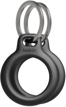Belkin Secure Holder with Key Ring for AirTag - 2 pack black/black...