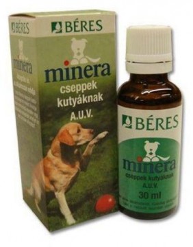 BÉRES Minera cseppek kutyáknak 30 ml