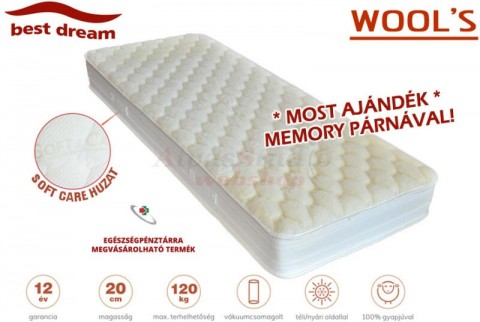 Best Dream Wool's 90x210 cm