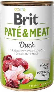 Brit Brit Pate & Meat Duck 6x400 g