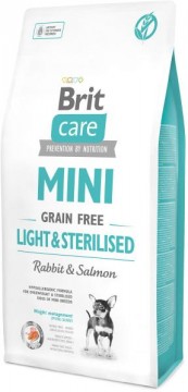 Brit Care Grain Free Mini Light Sterilised 7 kg