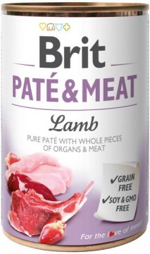 Brit Pate & Meat Lamb 6x400 g