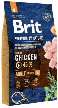 Brit Premium By Nature Adult Medium M 8 kg