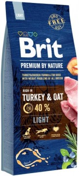 Brit Premium by Nature Light Turkey & Oat 15 kg