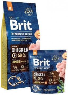 Brit Premium by Nature Medium Junior 2x15 kg