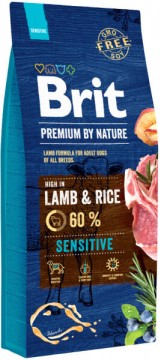 Brit Premium by Nature Sensitive Lamb & Rice 2x15 kg