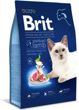 Brit Premium by Nature Sterilized lamb 8 kg