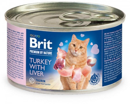 Brit Premium by Nature turkey with liver 200 g