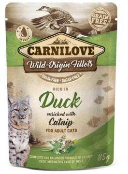 CARNILOVE Wild-Origin Fillets Adult duck 85 g