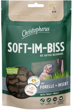 Christopherus Soft-Im-Biss Grain Free pisztráng és rovar 125 g